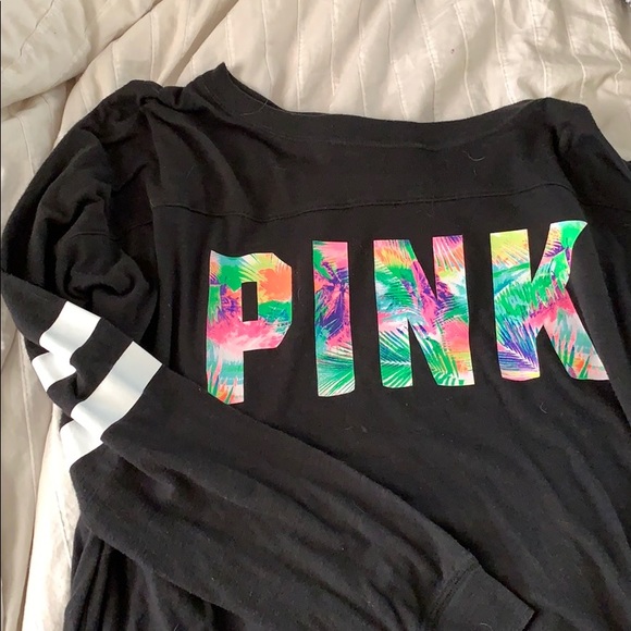 Pink long sleeve t-shirt - Picture 2 of 3